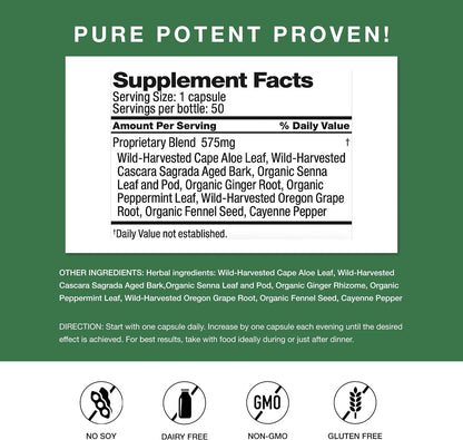 Dr. Schulze's Easy Go Herbal Supplement