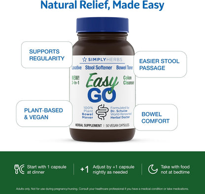 Dr. Schulze's Easy Go Herbal Supplement