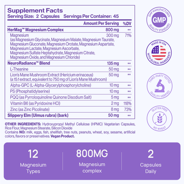 Heraure Magnesium 20-in-1 Complex