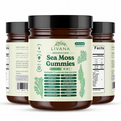 LIVANA Sea Moss Gummies